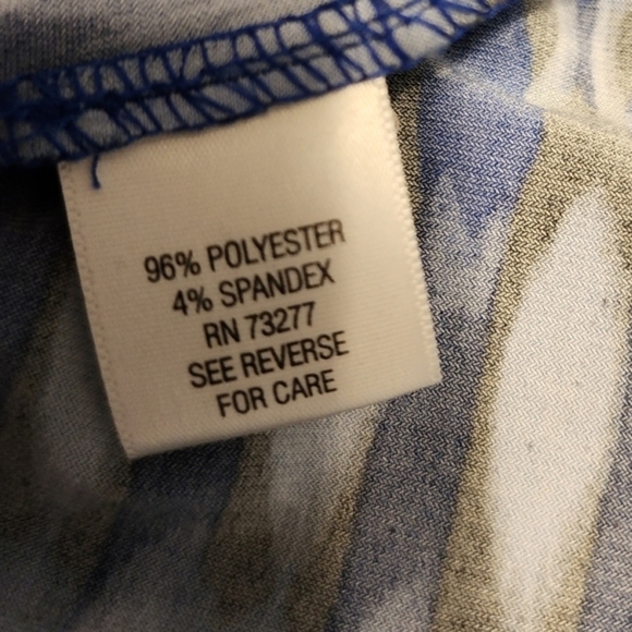 Apt. 9 Amazing Super cute flattering unique slleveless blue shift dress. XL - Picture 11 of 13